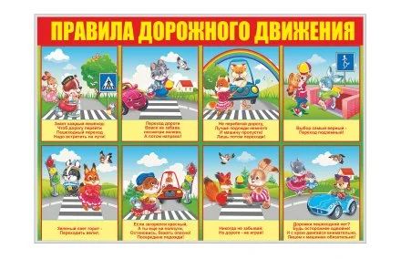 Стенд Правила дорожного движения