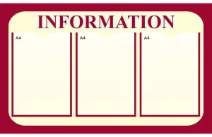 Стенд Infomation (информационный)