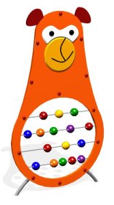 Игровая панель «Счеты-Обезьянка»