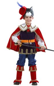 Костюм Кот в сапогах LUX