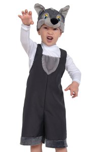 Костюм Волчонка тканево-плюшевый