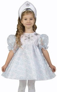 Новогодний Костюм Снежинка для Девочки