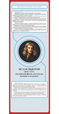 Комплект стендов для кабинета физики "Великие ученые и их деятельность" 41653 галерея 3