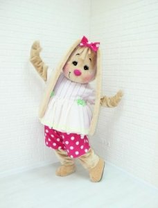 Ростовая кукла Зайка Ми в платье