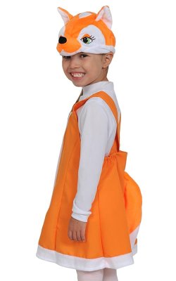 Костюм Лисички тканево-плюшевый 20-00100Б галерея 1