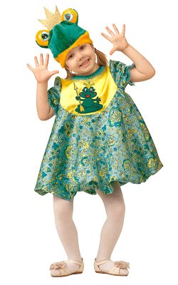 Костюм Царевны Лягушки для девочки