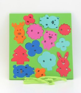 Шнуровка "Животные" 