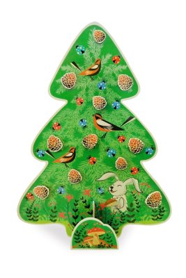 Ель бирюзовая с магнитными игрушками 37441 галерея 5