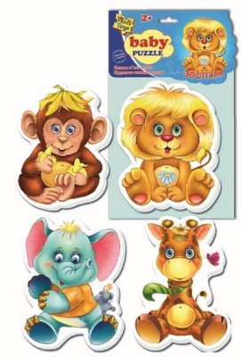 Комплект развивающих мягких бэби-пазлов 9650 галерея 8
