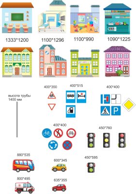 Многофункциональная влияющая площадка "Дорожный городок" 36129 галерея 10