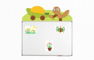 Декорация для магнитной доски 120х90см "Муравей"