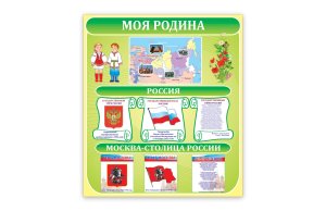 Стенд "Моя Родина"