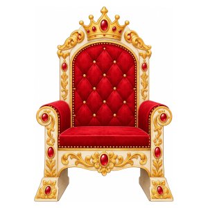 Двусторонняя напольная декорация «Королевский трон»