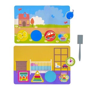 Волшебная магнитная игра "Форма, цвет, узор"