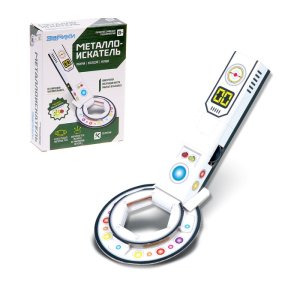 Набор для опытов Металлоискатель, работает от батареек