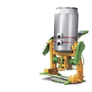 Набор для опытов Робот, 6 в 1, работает от солнечной батареи