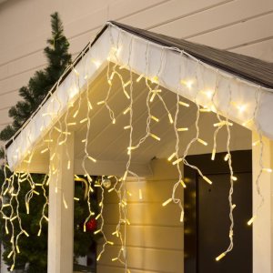 БАХРОМА уличная, УМС, Ш:3м, В:0.6м, Н.Б. 2W Каучук LED(IP65)-160-220V, Т/БЕЛЫЙ 
