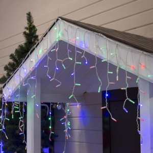 БАХРОМА уличная, УМС, Ш:3м, В:0.6м, Н.Б. 3W LED(IP65-O)-160-220V, МУЛЬТИ 