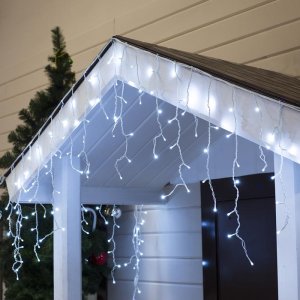 БАХРОМА уличная, УМС, Ш:3м, В:0.6м, Н.Б. 3W LED(SMD-SB)-160-220V, БЕЛЫЙ 