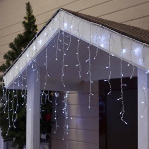 БАХРОМА уличная, УМС, Ш:3м, В:0.6м, Н.Б. 3W LED-160-220V, БЕЛЫЙ 
