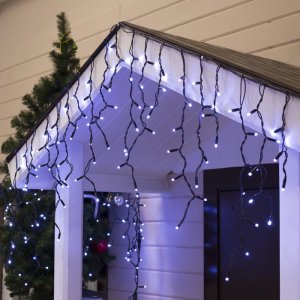 БАХРОМА уличная, УМС, Ш:3м, В:0.6м, Н.Т. 2W Каучук LED(IP65)-160-220V, БЕЛЫЙ 
