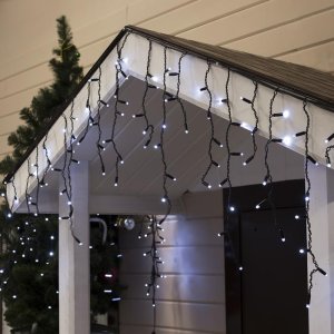 БАХРОМА уличная, УМС, Ш:3м, В:0.6м, Н.Т. 3W LED(IP65-O)-160-220V, БЕЛЫЙ 
