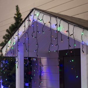 БАХРОМА уличная, УМС, Ш:3м, В:0.6м, Н.Т. 3W LED(IP65-O)-160-220V, МУЛЬТИ 