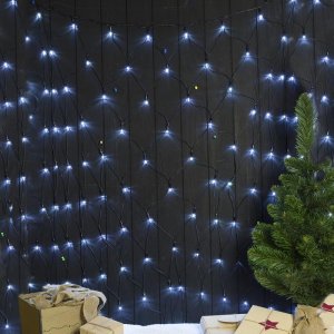 СЕТЬ, уличная УМС Ш:2м, В:1,5м, Н.Т. 3W LED-192-220V, БЕЛЫЙ 