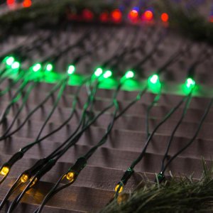 СЕТЬ, уличная УМС Ш:2м, В:3м, Н.Т. 3W LED-384-220V, МУЛЬТИ 