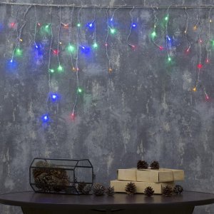 БАХРОМА, Ш:1.8 м, В:0.5 м, Н.С. LED-48-220V, 8 режимов, МУЛЬТИ 3556828