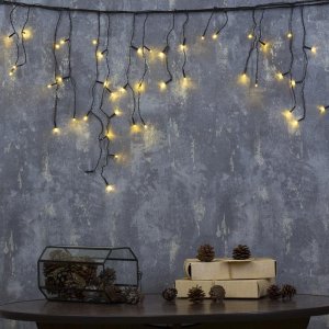 БАХРОМА, Ш:1.8 м, В:0.5 м, Н.Т. LED-48-220V, 8 режимов, Т/БЕЛЫЙ 