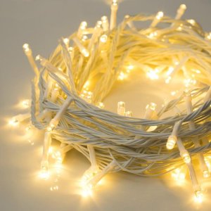 НИТЬ, 10 м, Н.Б. LED-100-220V, 8 режимов, Т/БЕЛЫЙ   