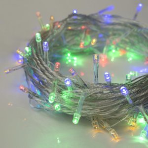 НИТЬ, 10 м, Н.С. LED-100-220V, 8 режимов, МУЛЬТИ 