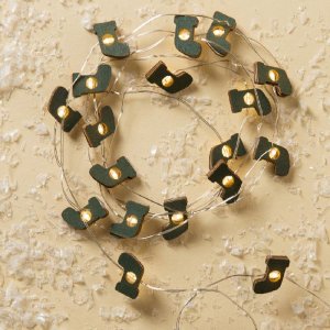 НИТЬ, 2 м, "Роса", с насад, "Носок синий", LED-20-3V, 2*АА (не в компл), фиксинг, Т/БЕЛЫЙ 