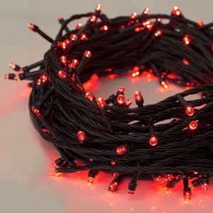 НИТЬ, 20 м, Н.Т. LED-200-220V, 8 режимов, КРАСНЫЙ 