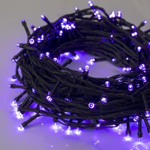 НИТЬ, 20 м, Н.Т. LED-200-220V, 8 режимов, ФИОЛЕТ 