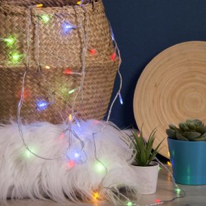 НИТЬ, 5 м. “Игла”, Н.С. LED-50-220V, 8 режимов, МУЛЬТИ       