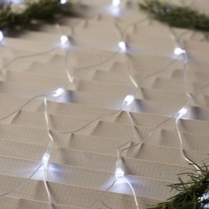 СЕТЬ, Ш:1,6 м, В:1,6 м, Н.С. LED-144-220V, 8 режимов, БЕЛЫЙ 