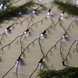 СЕТЬ, Ш:2 м, В:2 м, Н.Т. LED-224-220V, 8 режимов, БЕЛЫЙ 