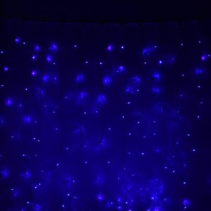 Гирлянда "Занавес" улич. УМС, Ш:2м, В:9м, Н.Б. 2W LED-1800/450-220V, БЕЗ контр. мерц СИН 