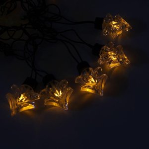 Гирлянда "Метраж" улич. с насад. "Ель большая" 5 м, Н.Т. LED-30-220V, контр.8 р, ЖЕЛТЫЙ 