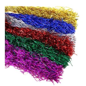 Дождик "Волна" (блеск, микс) набор 20шт