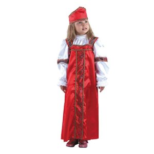 Карнавальный костюм "Марья-искусница", рост 122 см. 7006-32 