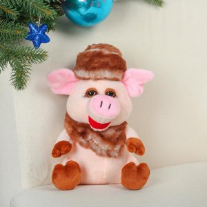 Мягкая игрушка "Мадам Свинка" 17 см 