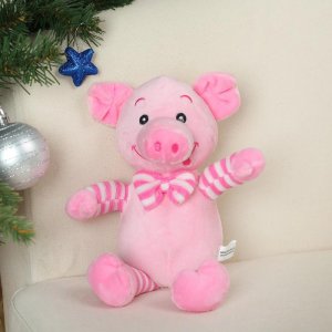 Мягкая игрушка "Поросёнок полосатые ножки"       