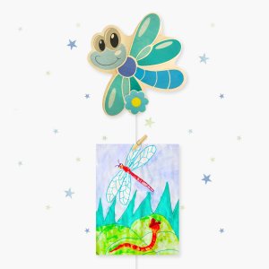 Крепление для рисунков с тросом "Стрекоза"