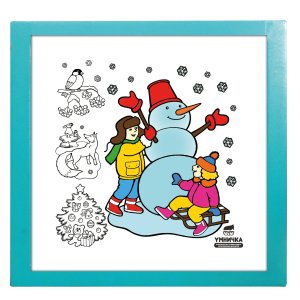 Настенный модуль «Раскраска 50х50»