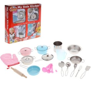 Набор металлической посуды"Поварята"