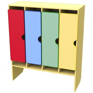Шкаф для одежды 4-х секц.