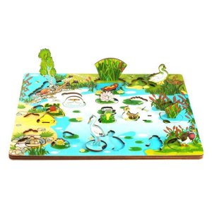 Рамка-вкладыш "Пруд"  40 деталей